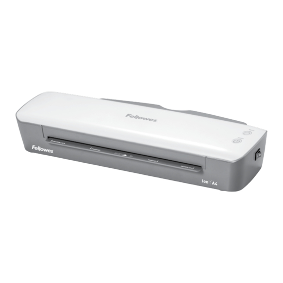 Fellowes Ion A4 Manual