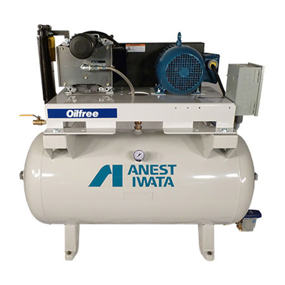 User Manuals: Anest Iwata SLT-7.5 Oil Less Scroll