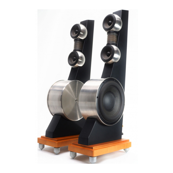 Anthony Gallo Acoustics Nucleus Reference 3 Owner's Manual