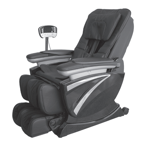 Zero gravity RK7801 Massage Chair Manuals