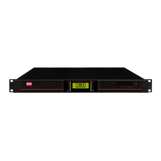 K+H KPA 2290 Operating Manual