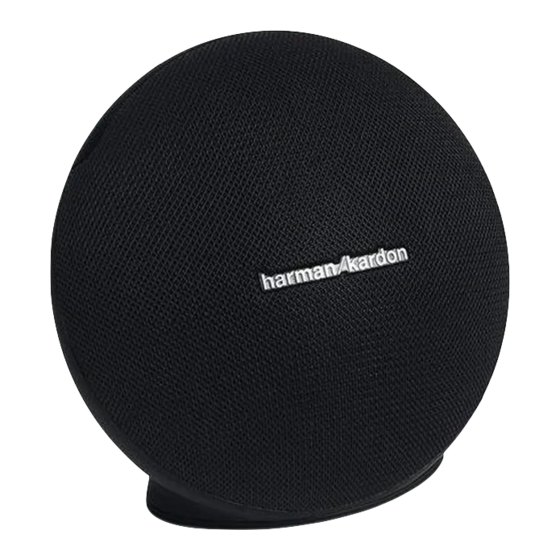 Harman Kardon Onyx Mini Manuals