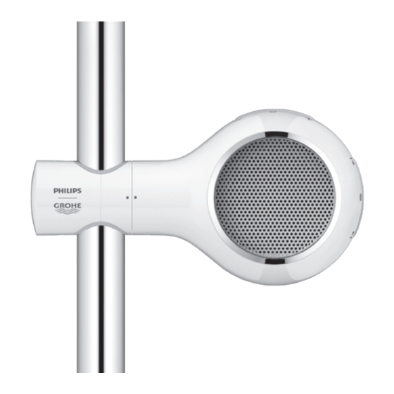 Grohe fashion philips aquatunes