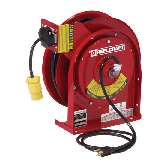 ReelCraft L4000 Series Operating Instructions