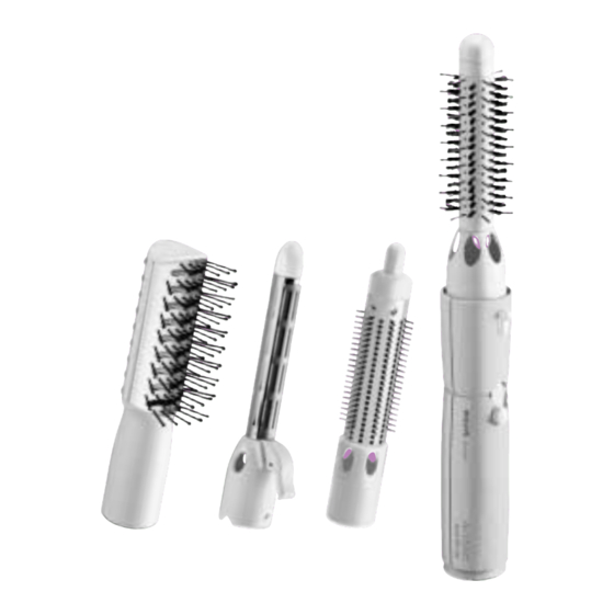 Philips Airstylist quattro 300 Styler Manuals