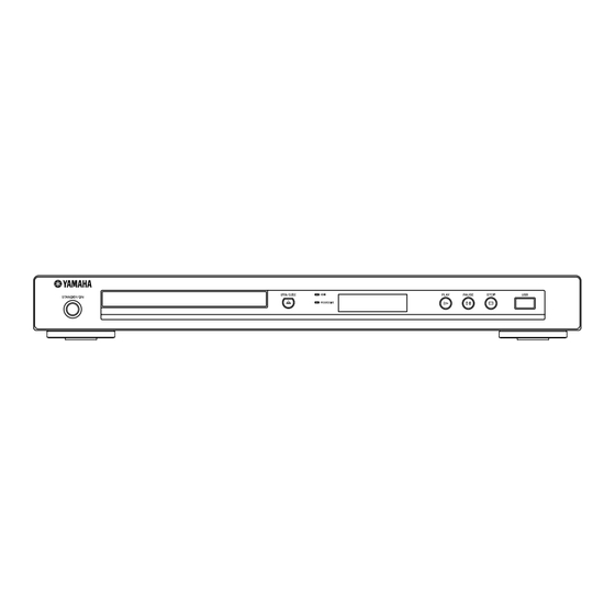 Yamaha DV-S6165 Owner's Manual