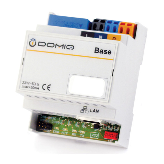 DOMIQ Base Manuals