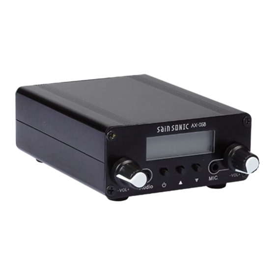 SainSonic AX-05B User Manual