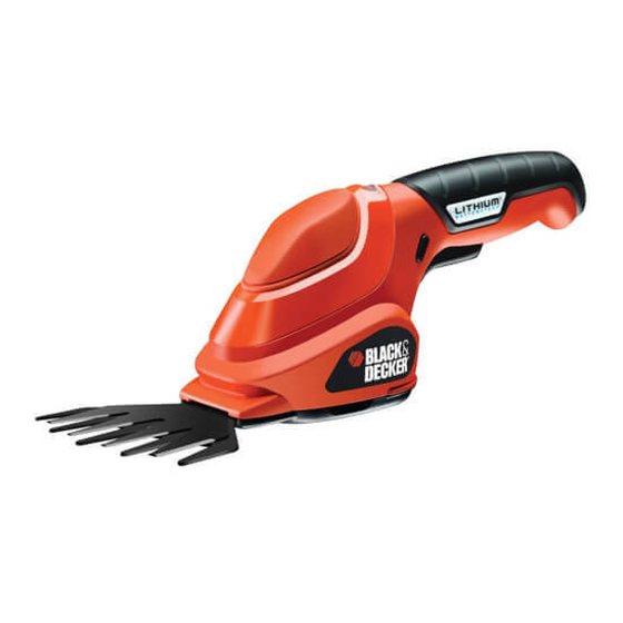 Black+Decker GSL200 Manuals