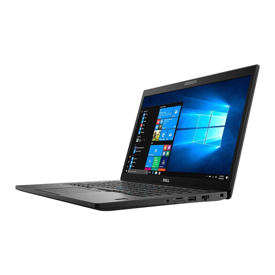 Dell Latitude 7490 Quick Start Manual