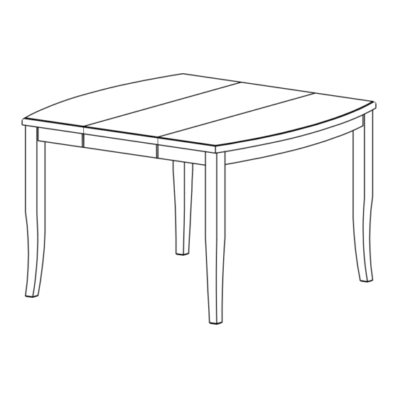 Furniture of America CM3024PT Assembly Instructions Manual
