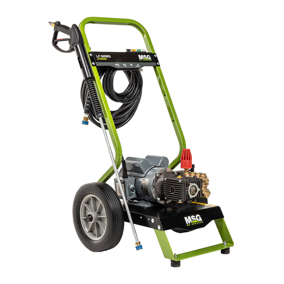 MSG LP1222E-P Operator's Manual And Part's Manual
