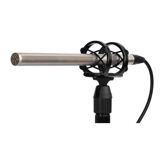 RODE Microphones NTG3 Quick Start Manual