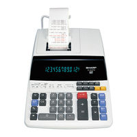 Sharp EL-2615PIII Operation Manual