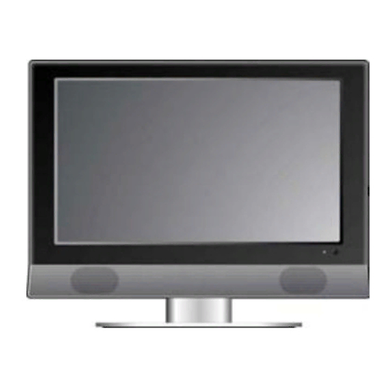 Audiovox FPE2706DV - 27" LCD TV Operating Instructions Manual