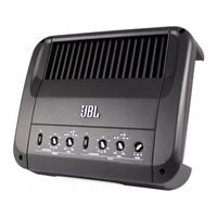 JBL GTO-504EZ Owner's Manual