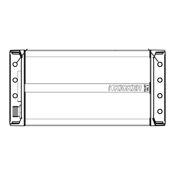 Kicker PXIBT100.2 Owner's Manual