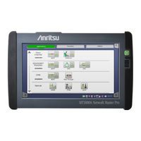 Anritsu MT1000A Quick Reference Manual