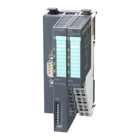 VIPA 2 SLIO System IM 053DP Manual