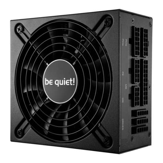 BE QUIET! SFX L POWER Series User Manual
