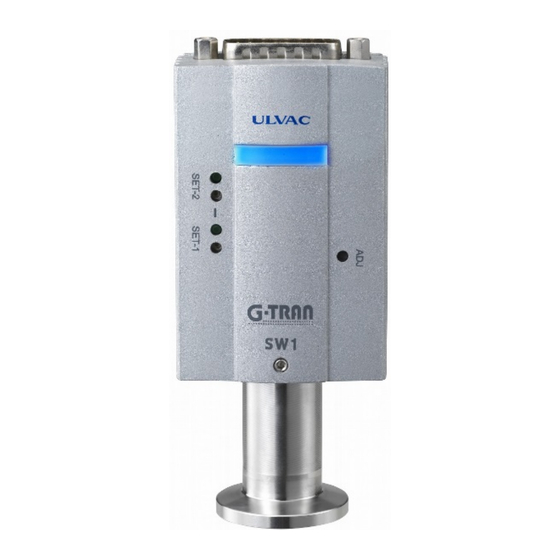 Ulvac G-TRAN Series Instruction Manual