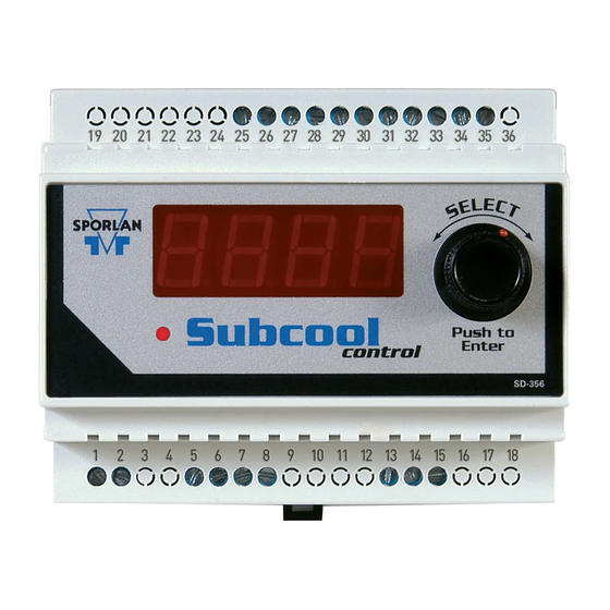 Parker Sporlan Subcool Control Installation And Operation Instructions Manual