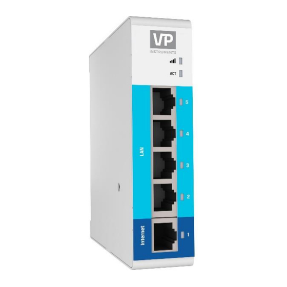 VP instruments VPRouter Quick Start Manual