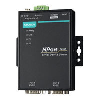Moxa Technologies NPort 5200A Series Quick Installation Manual
