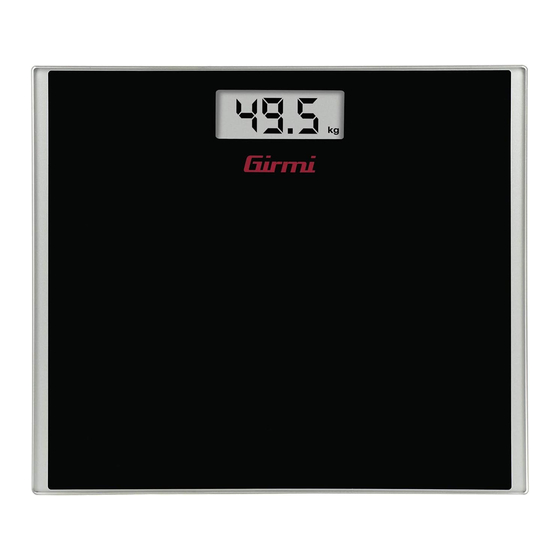 TREVIDEA Girmi BP20 User Manual