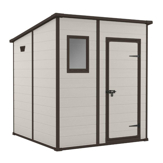 Keter MANOR PENT 6x6 User Manual