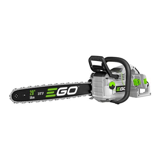 EGO POWER+ CS2000 Operator's Manual