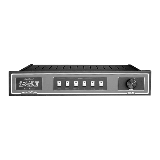 SMART MOD 8 Installation And Operating Manual