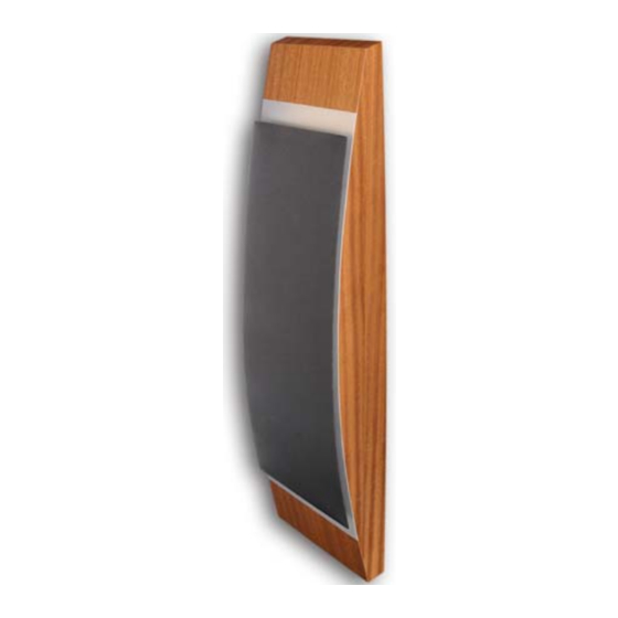 Legacy Sconce Owner's Manual
