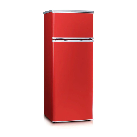 SEVERIN Refrigerator Instructions For Use Manual