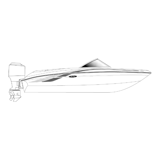 Sea Ray 180 Bow Rider Outboard Owner's Manual Supplement