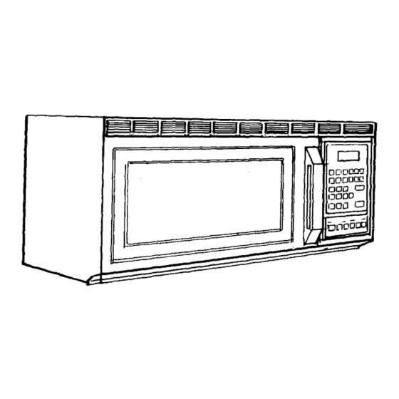 KitchenAid 30” Built-in Microwave Hood Installation Instructions Manual