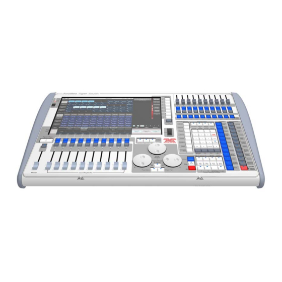 Avolites Tiger Touch Operator's Manual