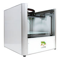 LeapFrog 3d printer Manual