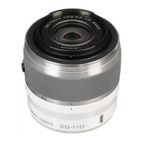 Nikon 1 Nikkor VR 30-110mm f/3.8-5.6 User Manual