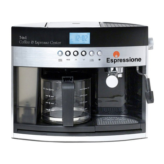 Espressione 26160 3-in-1 Coffee Maker Manuals