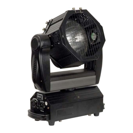 SHOWTEC Moving Par 64 User Manual