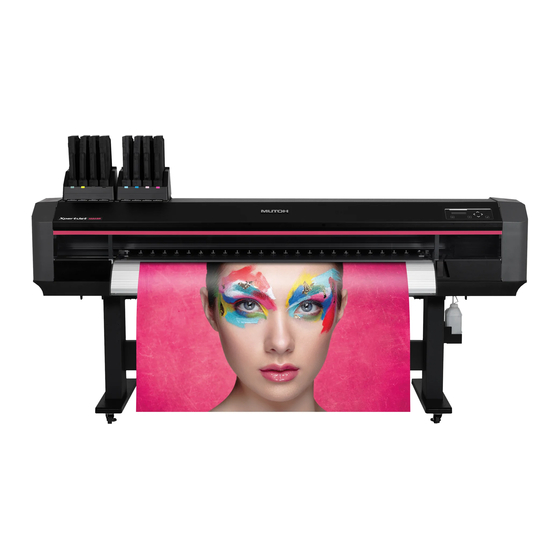 MUTOH XPJ-1641SR Startup Manual