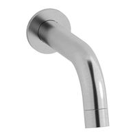 Ib Rubinetterie Bocca a muro tonda 320 Fitting Instructions