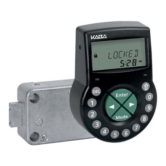 Smartlock Digital Axessor CIT Safe Lock Manuals
