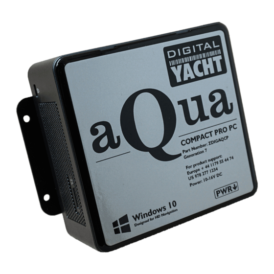 DIGITAL YACHT Aqua Compact Pro Installation And Instruction Manual