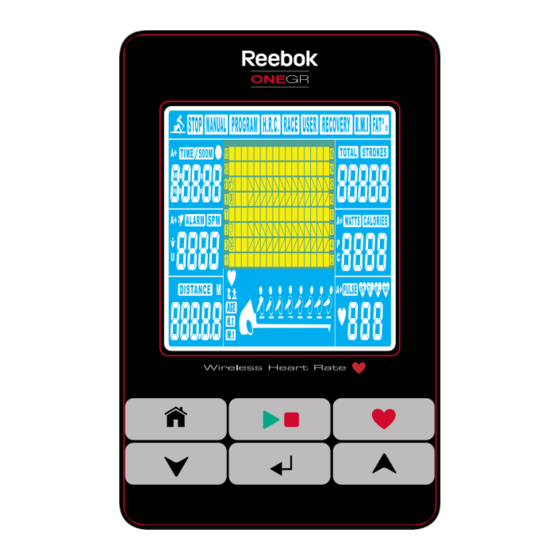 Reebok ONE Series Console Manual