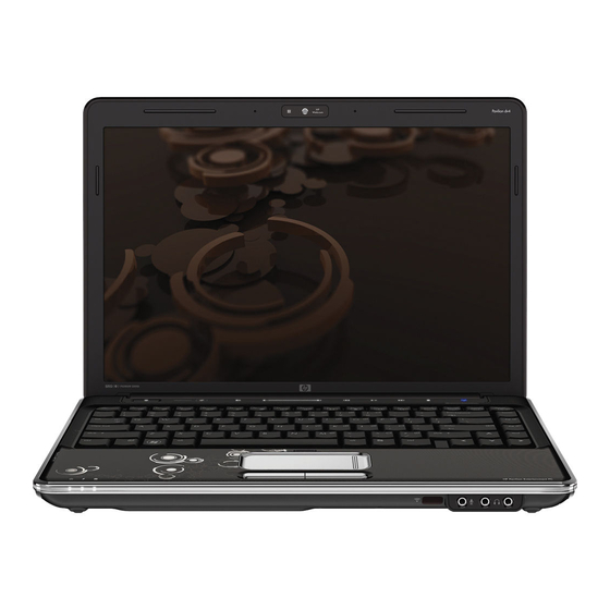 HP DV4T - Pavilion Intel Core 2 Duo Processor T5800 Maintenance And Service Manual