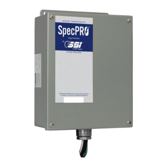 Ilsco SSI SpecPRO SSM 16 Series Installation