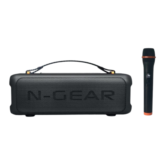 N-Gear BLAZOOKA 703 Operation Manual