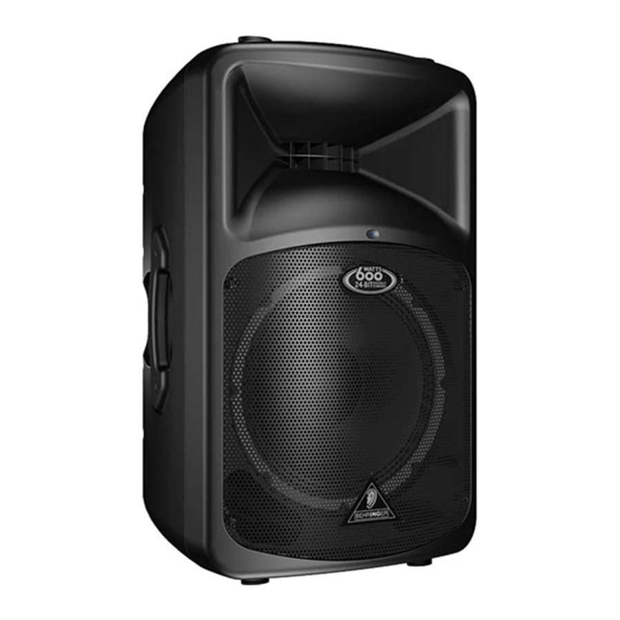 Behringer Eurolive B512DSP User Manual